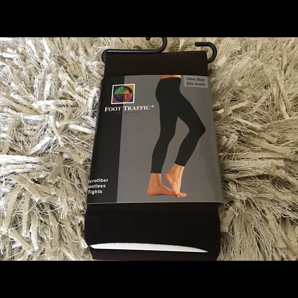 Footless Tights by “ Foot Traffic “
NWT